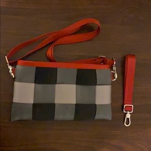 Pure Detroit seatbelt purse.